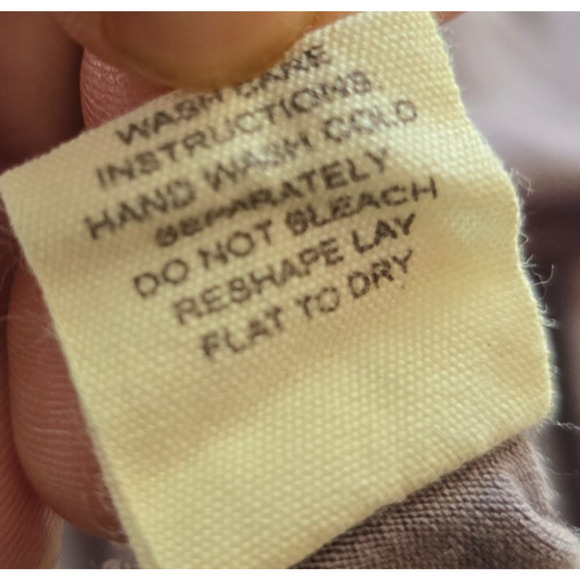 Paper + Tee Sleeveless Blouse Women's 2X Purple Lace V Neck Trim Ruffles Buttons - Picture 7 of 16